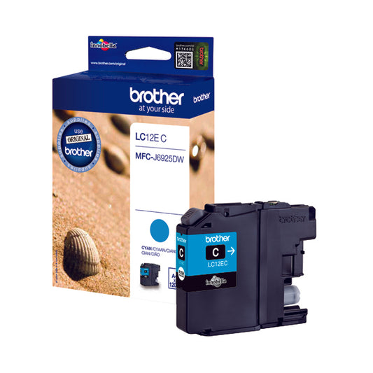Brother LC12EC Inkjet Cartridge Cyan LC12EC