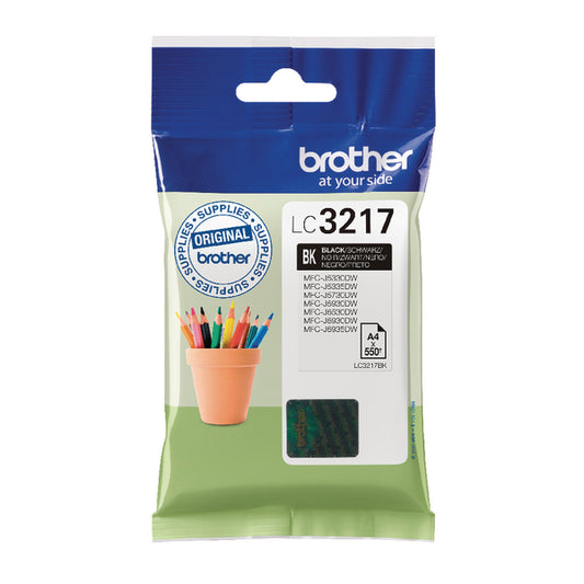 Brother LC3217BK Inkjet Cartridge Black LC3217BK