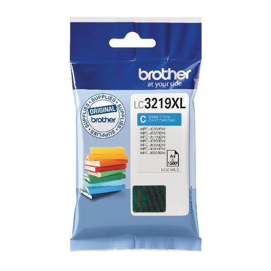 Brother LC3219XLC Inkjet Cartridge High Yield Cyan LC3219XLC