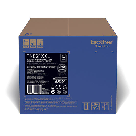 Brother TN-821XXLBK Toner Cartridge Super High Yield Black TN821XXLBK