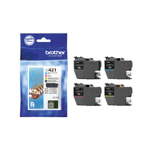Brother LC421 Inkjet Cartridge CMY LC421VAL