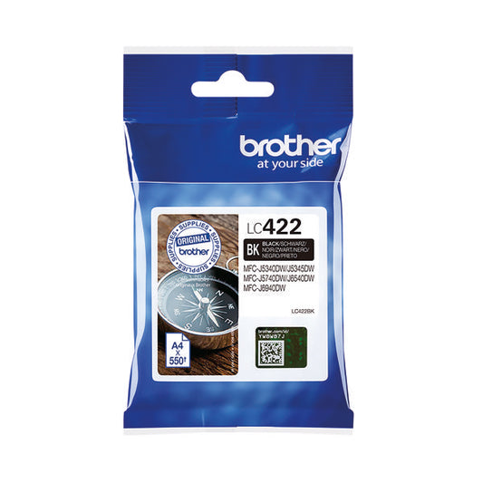 Brother LC422BK Inkjet Cartridge Black LC422BK