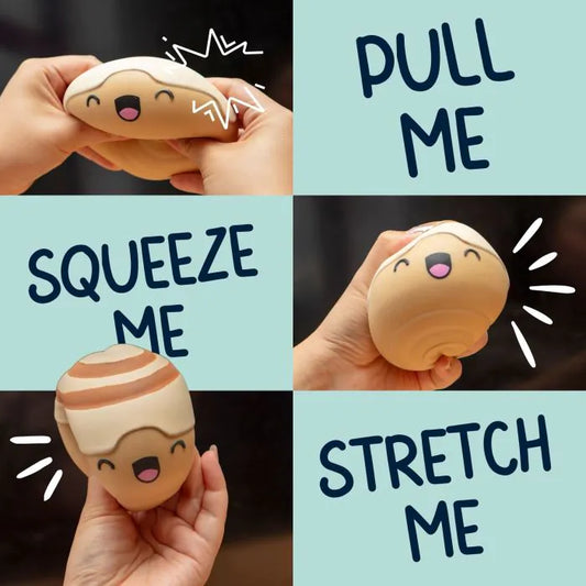 Stress Toy - Nice Buns Cinnamon Swirl