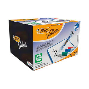 Bic Velleda 1701 Drywipe Marker Assorted (Pack of 48) 927259