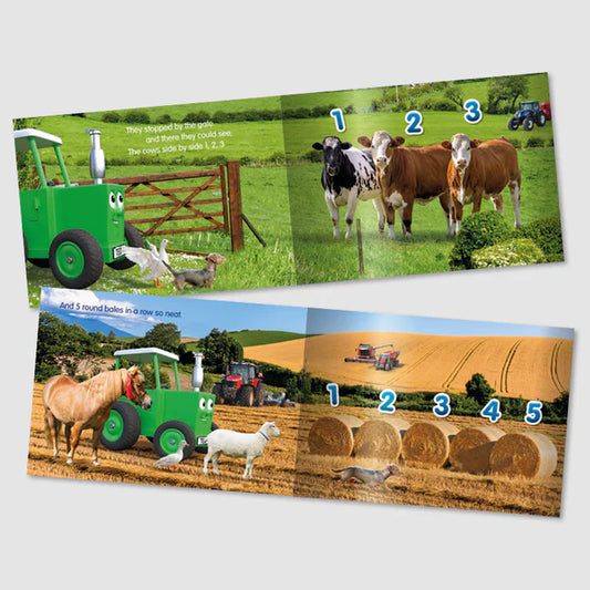 Tractor Ted Story Book - Farm Friends Counting