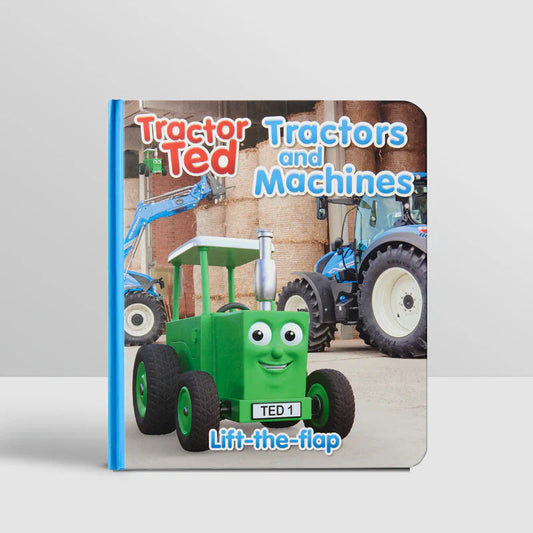 Tractor Ted Book Lift-the-Flap-Tractors and Machine