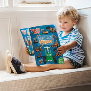 Tractor Ted Book Lets Look At Diggers
