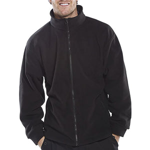 STANDARD FLEECE JACKET BLACK MEDIUM