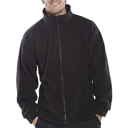 STANDARD FLEECE JACKET BLACK SMALL