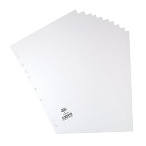 Elba 10-Part Divider 160gsm Manilla Multipunched A4 White 100204881