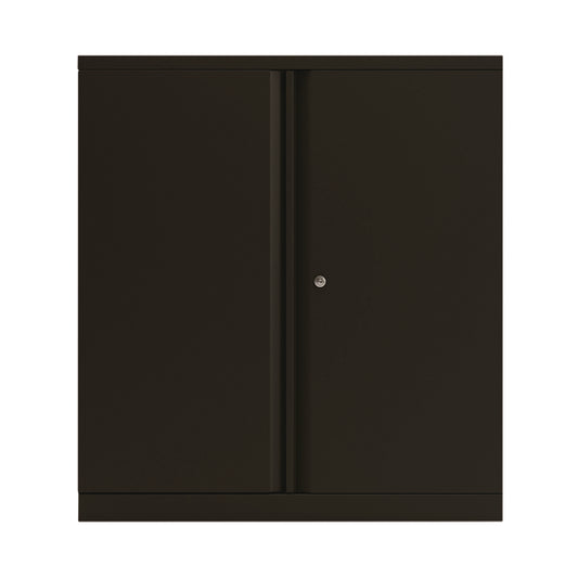 Bisley 2 Door Cupboard Empty 914x470x1000mm Black KF78711