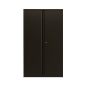 Bisley 2 Door Cupboard Empty 914x470x1570mm Black KF78714