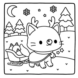 Bold & Easy: Merry Christmas Colouring Book