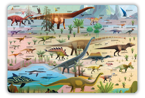 Book & Jigsaw - Dinosaur (300 Pieces)