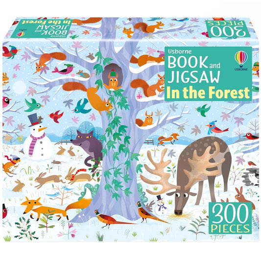 Book & Jigsaw - Forest (300 Pieces)
