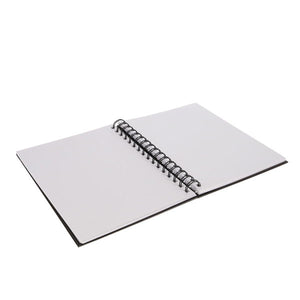 Icon A5 135gsm Wiro Hardcover Sketch Pad 50 Sheets