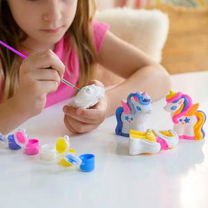Mould & Paint Kit - 3D Glitter Unicorns
