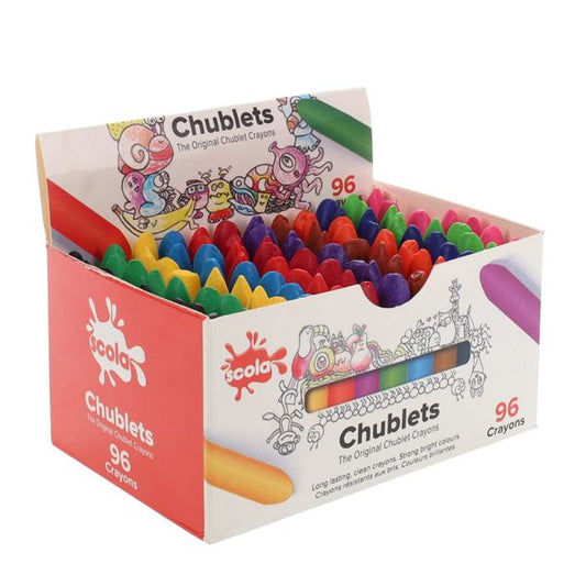 Scola Chublets (96 Crayons)