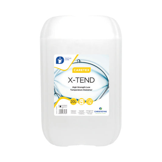 Clover Caretex X-Tend High Strength Low Temperature Destainer 20L 476