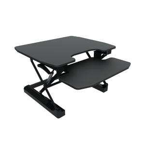 Contour Ergonomics Sit/Stand Workstation Black CE04633