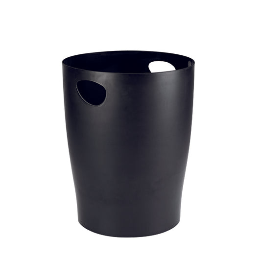 Contour Ergonomics Waste Paper Bin Black CE06113