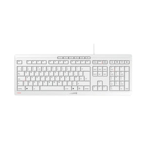 Cherry Stream USB Wired Keyboard UK Light Grey JK-8500GB-0