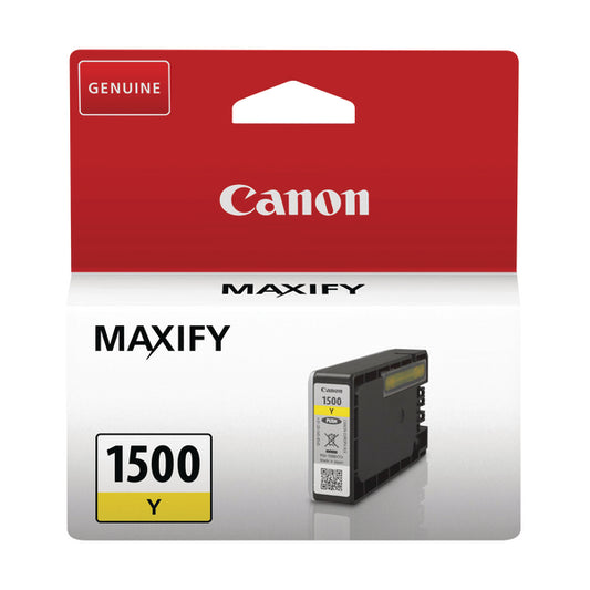 Canon PGI-1500Y Inkjet Cartridge Yellow 9231B001
