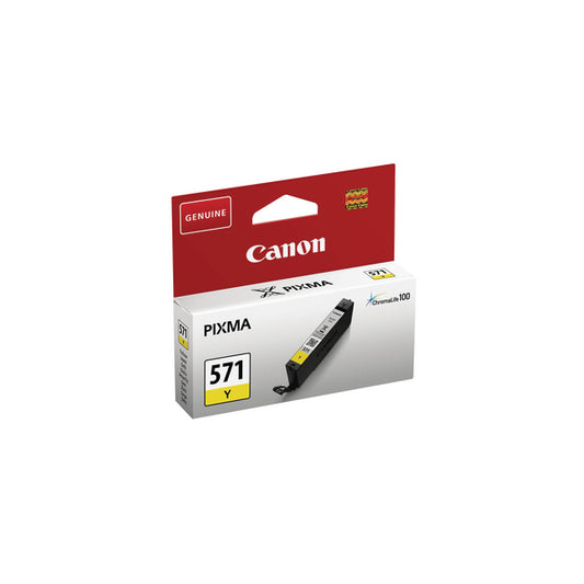 Canon CLI-571Y Inkjet Cartridge Yellow 0388C001