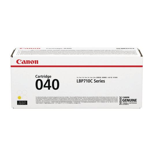 Canon 040Y Toner Cartridge Yellow 0454C001
