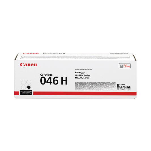 Canon 046H Toner Cartridge High Yield Black 1254C002