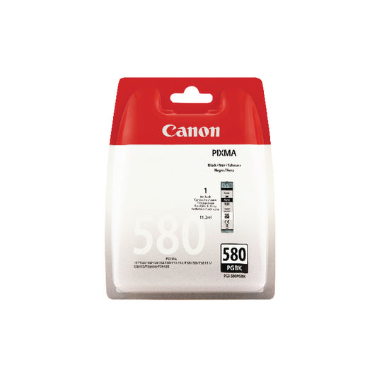 Canon PGI-580BK Inkjet Cartridge Pigment Black 2078C001