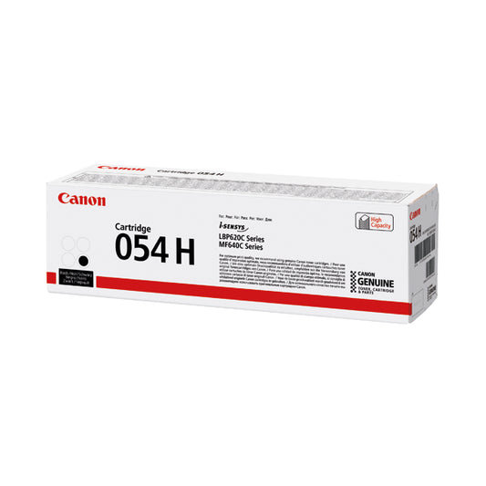 Canon 054H Toner Cartridge High Yield Black 3028C002