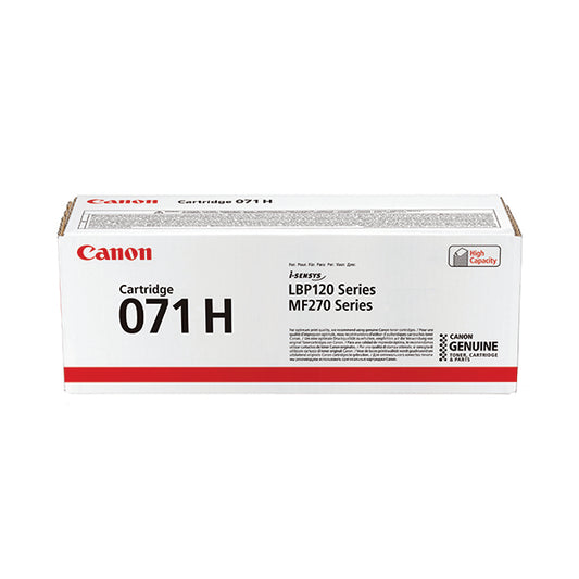 Canon 071H Toner Cartridge High Yield Black 5646C002