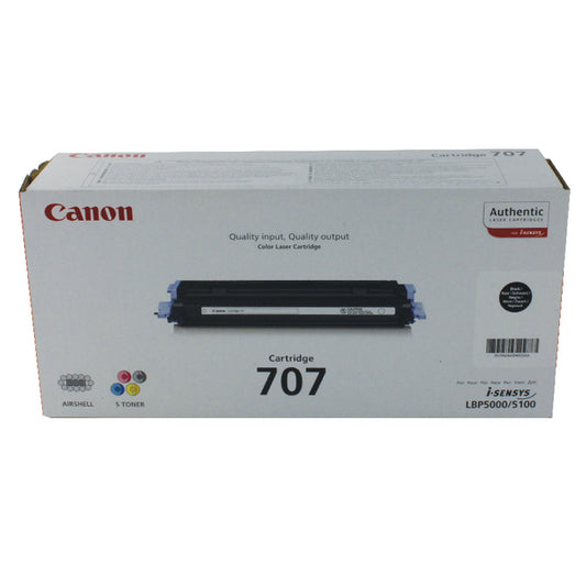 Canon 707 BK Toner Cartridge Black 9424A004