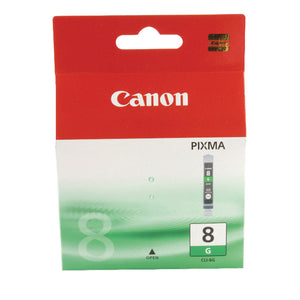Canon CLI-8 G Inkjet Cartridge Green 0627B001