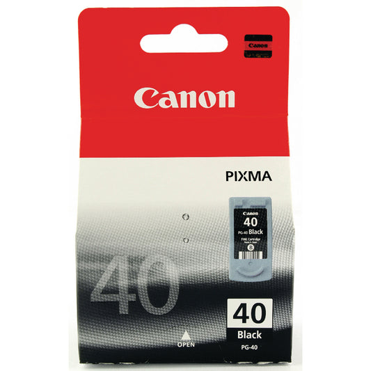 Canon PG-40BK Inkjet Cartridge Black 0615B001