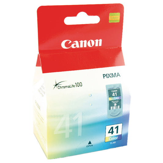 Canon CL-41 Inkjet Cartridge Tri-Colour Cyan/Magenta/Yellow 0617B001