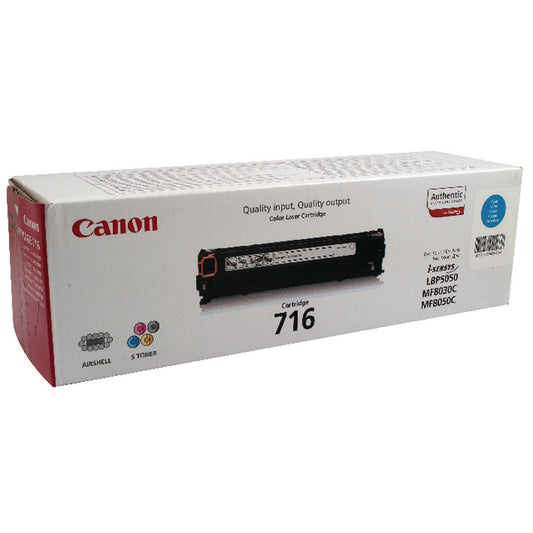 Canon 716C Toner Cartridge Cyan 1979B002