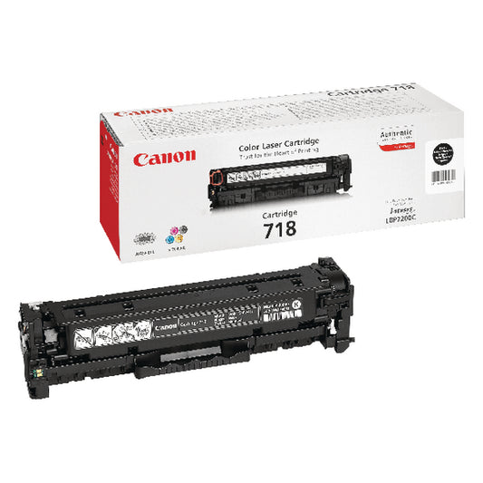 Canon 718BK Toner Cartridge Black 2662B002