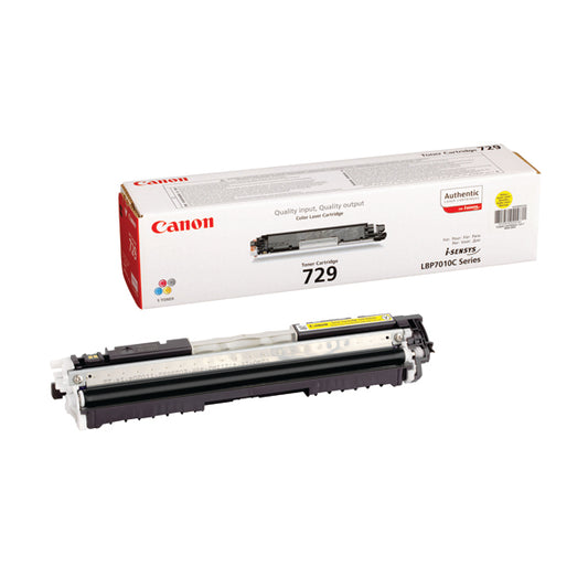 Canon 729 Yellow Toner Cartridge 4367B002AA