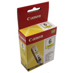 Canon BCI-6Y Yellow Inkjet Cartridge 4709A002