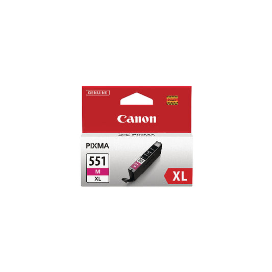 Canon CLI-551M XL High Yield Inkjet Cartridge Magenta 6445B001