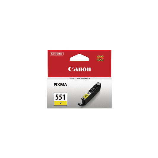 Canon CLI-551Y Yellow Ink Cartridge 6511B001