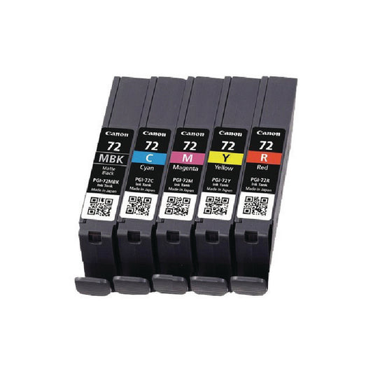 Canon PGI-72 5-Colour Ink Cartridge Multipack 6403B007
