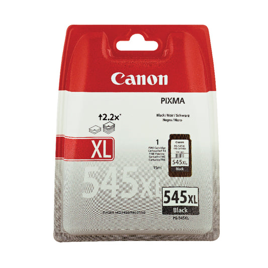 Canon PG-545XL Black High Yield Inkjet Cartridge 8286B001