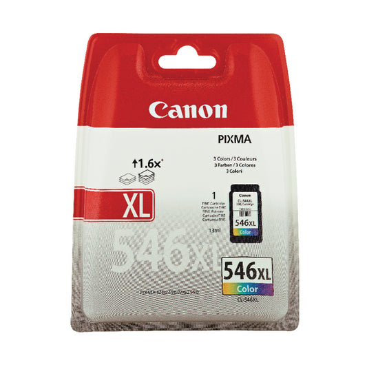 Canon CL-546XL CMY High Yield Inkjet Cartridge 8288B001