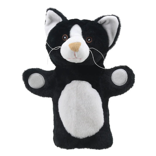Animal Puppet Buddies - Cat (Black and White)