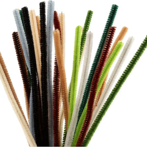 Chenille 30cm - Natural (Pack of 25)