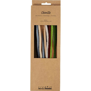 Chenille 30cm - Natural (Pack of 25)