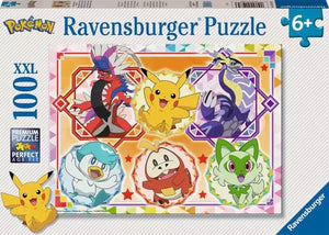 XXL Jigsaw Puzzle - Pokémon Scarlet and Violet Legends (100 Pieces)
